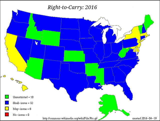 right to carry 2016